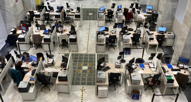 Imagen de oficinas del Ayuntamiento de València