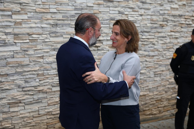 Javier Lambán y Teresa Ribera