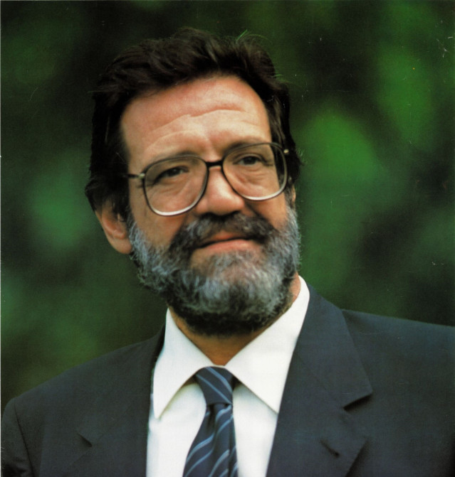Ricardo García Damborenea, cuando se presentó a las elecciones vascas con el partido Democracia Socialista, tras salir del PSOE