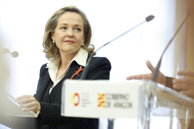 La vicepresidenta primera y ministra de Asuntos Económicos y Transformación Digital, Nadia Calviño