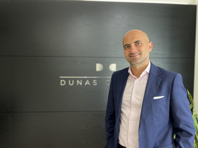 El nuevo responsable de desarrollo del área inmobiliaria de Dunas Capital, Pablo Bernabé.