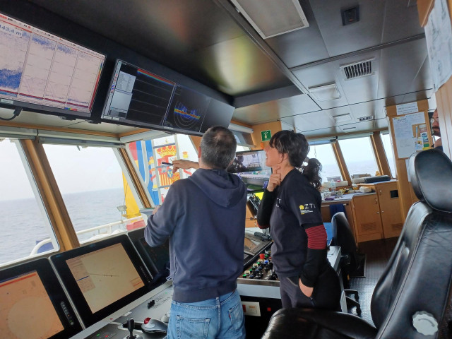Archivo - Imagen de un barco pesquero.