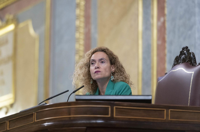 La presidenta del Congreso, Meritxell Batet.