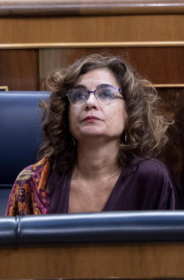 La ministra de Hacienda y Función Pública, María Jesús Montero