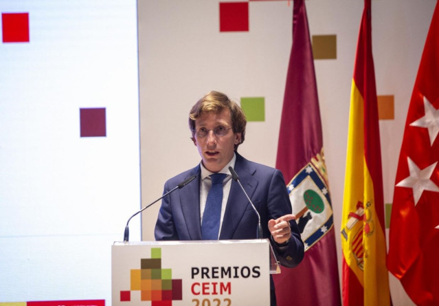 El alcalde de Madrid, José Luis Martínez-Almeida.