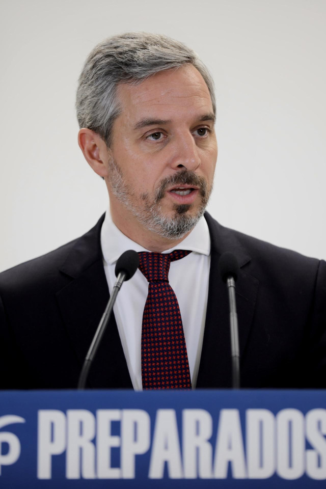 El vicesecretario de Economía del PP, Juan Bravo