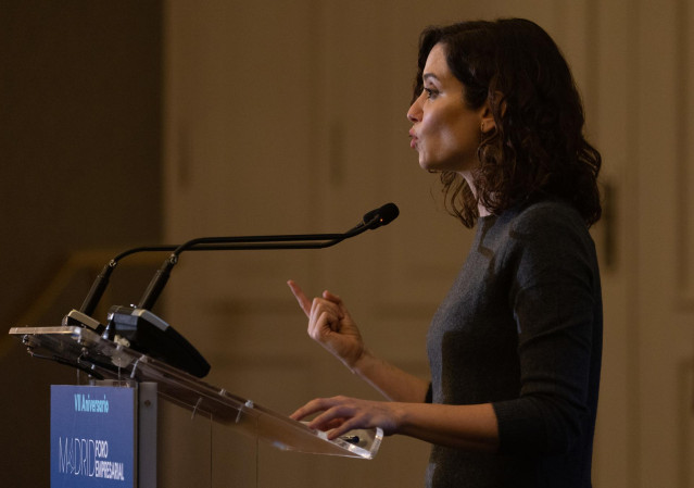 La presidenta de la Comunidad de Madrid, Isabel Díaz Ayuso.