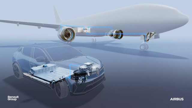 Archivo - Colaboración entre Airbus y Renault