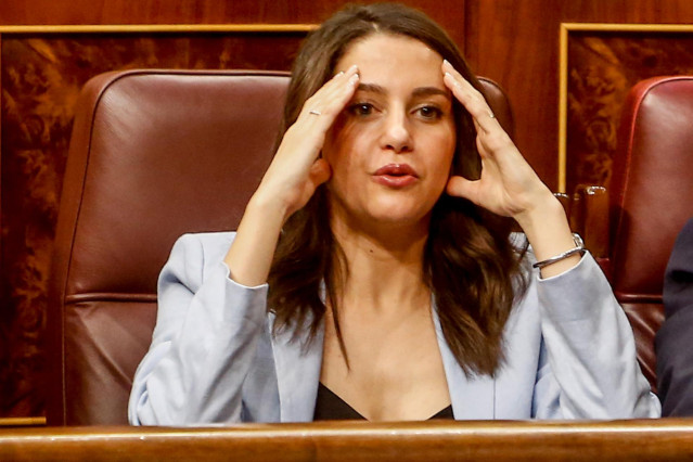 Archivo - La portavoz del partido en el Congreso, Inés Arrimadas.