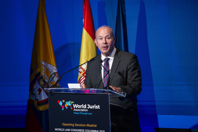 Archivo - El exministro de Justicia, Juan Carlos Campo,.