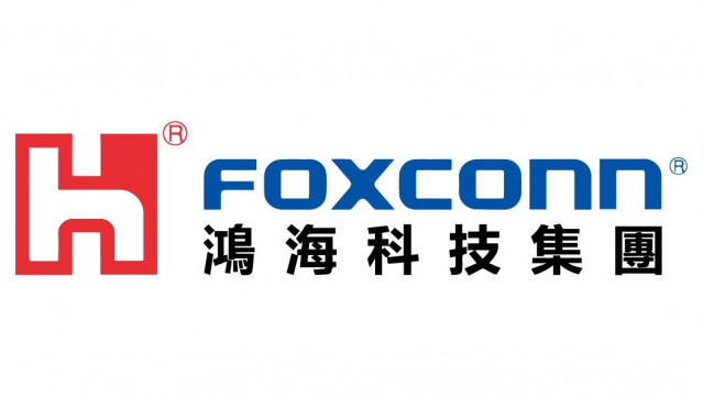 Archivo - Logo de Foxconn.
