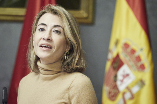 La ministra de Transportes, Movilidad y Agenda Urbana, Raquel Sánchez, en una imagen de archivo.