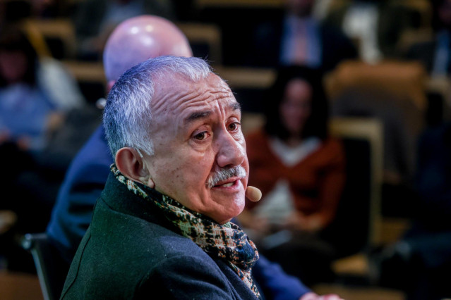 Archivo - El secretario general de UGT, Pepe Álvarez