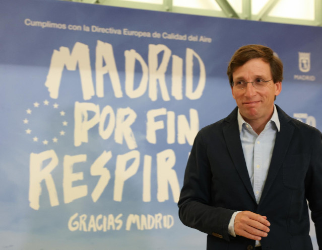 El alcalde de Madrid, José Luis Martínez-Almeida.