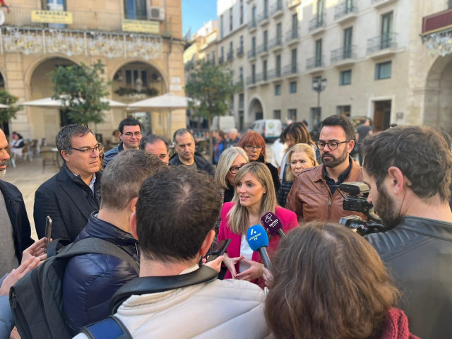 La coordinadora de Ciudadanos (Cs) en Baleares y candidata a las primarias de su partido, Patricia Guasp, en Alicante