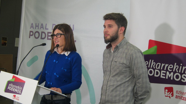 Archivo - Miren Gorrotxategi y David Soto