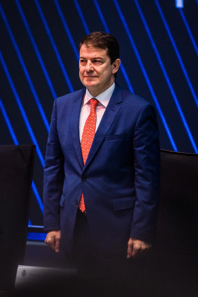 Archivo - El presidente de la Junta, Alfonso Fernández Mañueco, Archivo,