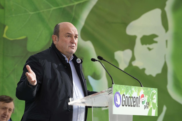 Archivo - El presidente de Euskadi Buru Batzarra (EBB), Andoni Ortuzar