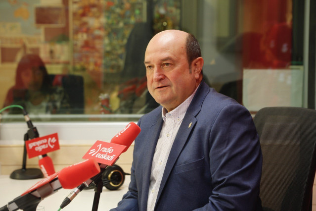 El presidente del PNV, Andoni Ortuzar