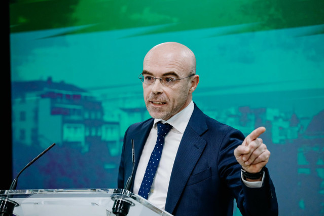 El portavoz del Comité de Acción Política de Vox, Jorge Buxadé