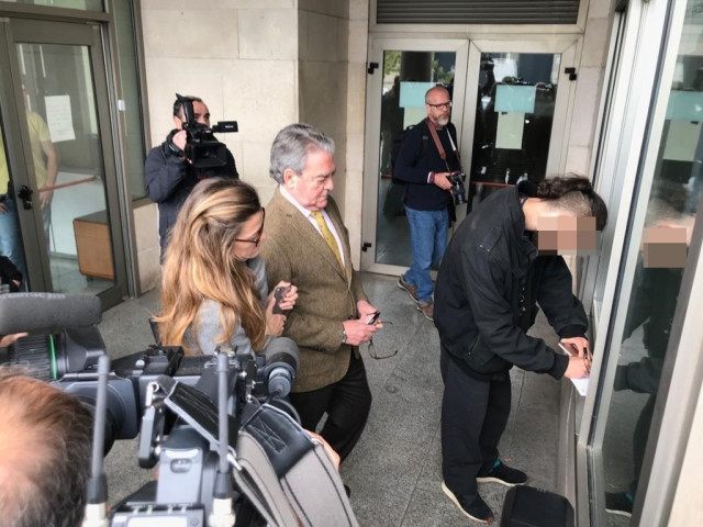 Archivo - Corbín acude por primera vez a firmar tras salir de prisión por el caso Azud (Archivo)