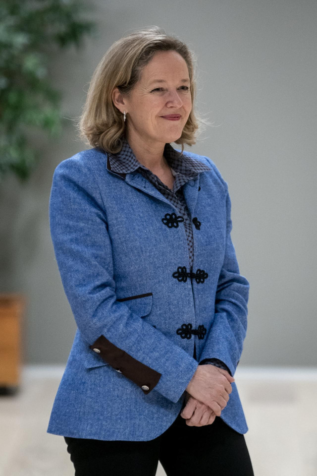 La vicepresidenta primera y ministra de Asuntos Económicos y Transformación Digital, Nadia Calviño.