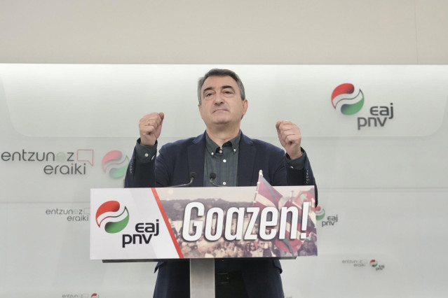 El portavoz del Grupo Vasco en el Congreso de los Diputados, Aitor Esteban