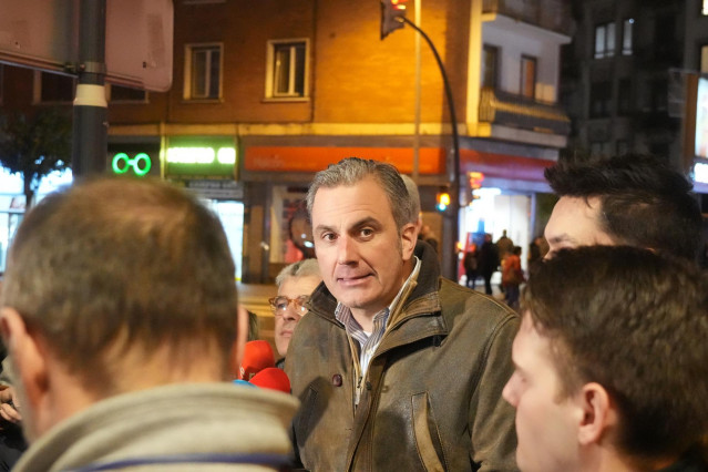 Javier Ortega Smith (Vox) en Bilbao