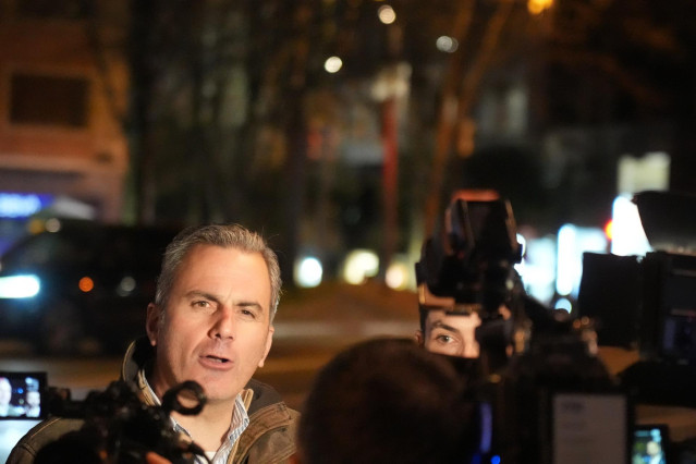 Javier Ortega Smith (Vox) en Bilbao