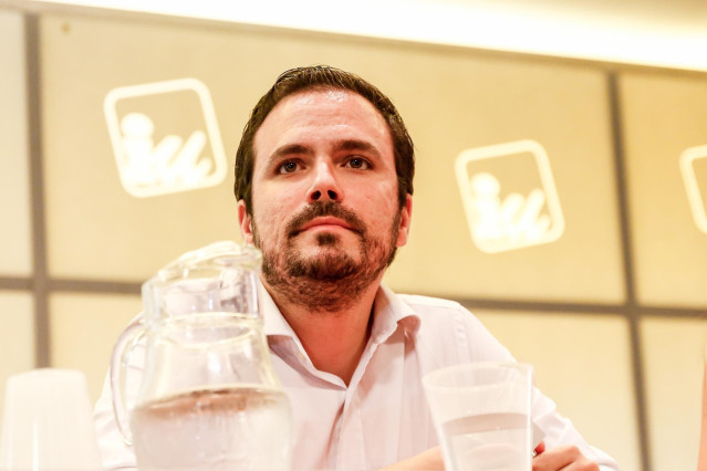 Archivo - Imagen de recurso del coordinador federal de Izquierda Unida (IU), Alberto Garzón.