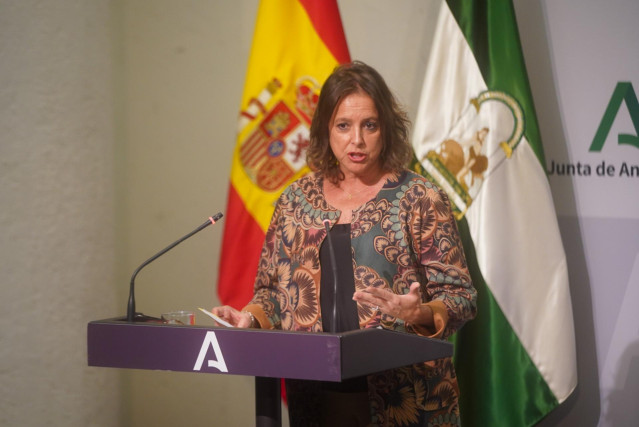 Archivo - La consejera andaluza de Salud y Consumo, Catalina García