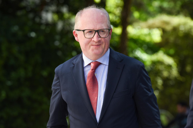 Archivo - Philip Lane, miembro del Comité Ejecutivo del Banco Central Europeo (BCE), en una foto de archivo de 2022.