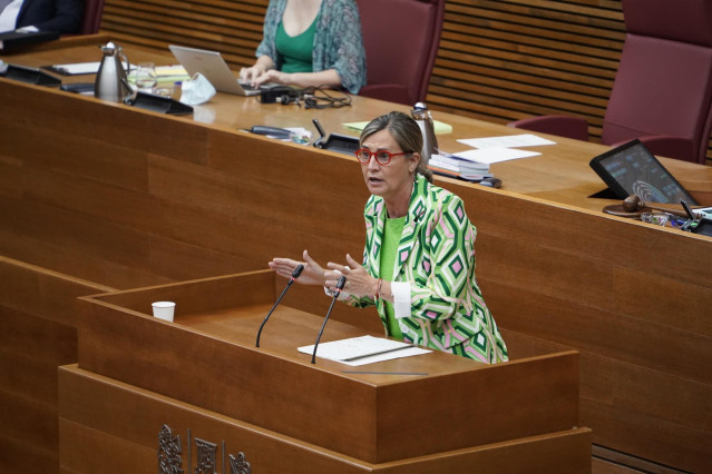 Archivo - La portavoz adjunta del GPP , Elena Bastidas
