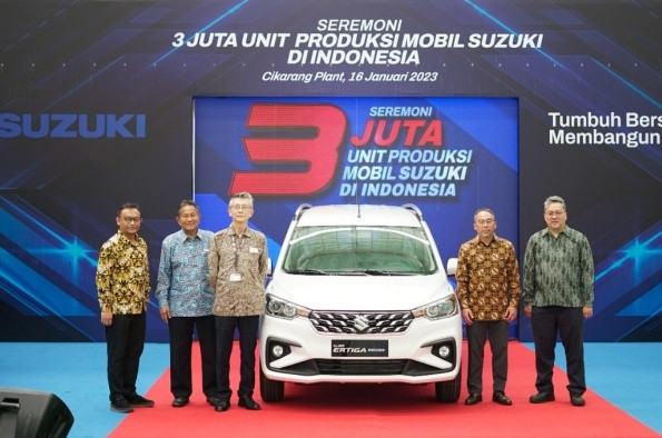 Suzuki alcanza los 3 millones de automóviles producidos en Indonesia