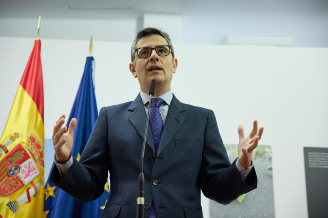 El ministro de la Presidencia, Relaciones con las Cortes y Memoria Democrática, Félix Bolaños.