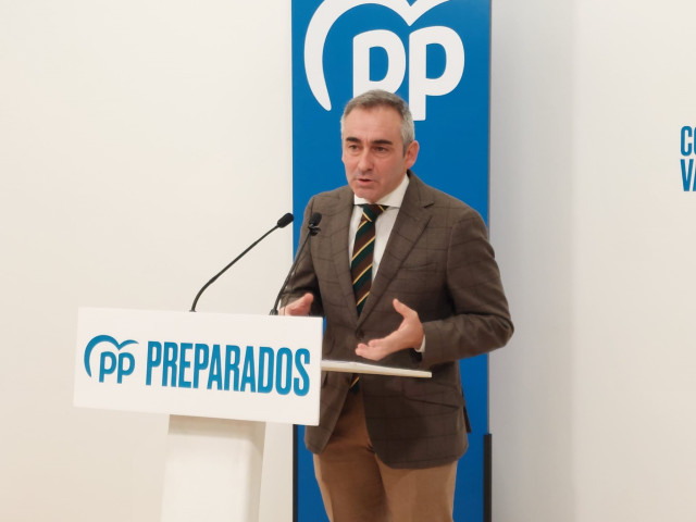 Archivo - El director de campaña del PPCV, Miguel Barrachina,