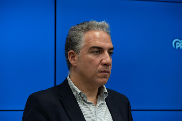 Archivo - El coordinador general del PP, Elías Bendodo.