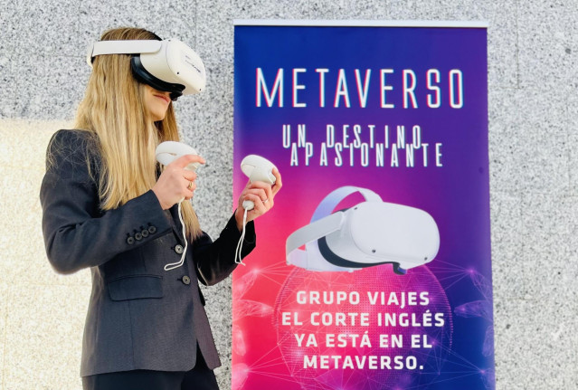 Presentación del nuevo Metaverso de Viajes El Corte Inglés en Fitur 2023