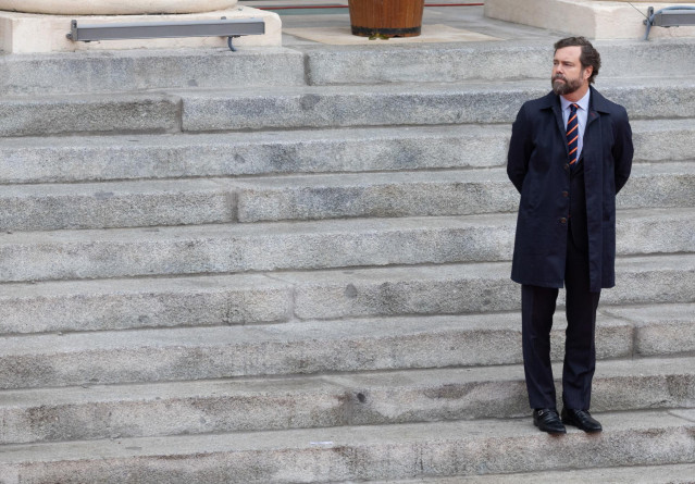 Archivo - El portavoz de Vox en el Congreso, Iván Espinosa de los Monteros, durante el acto institucional por el Día de la Constitución, en el Congreso de los Diputados, a 6 de diciembre de 2022, en Madrid (España). El Congreso celebra el 44º aniversario