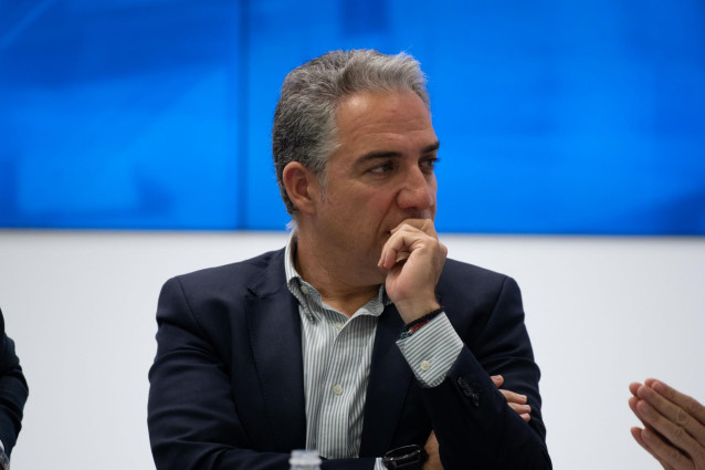 Archivo - El coordinador general del PP, Elías Bendodo.