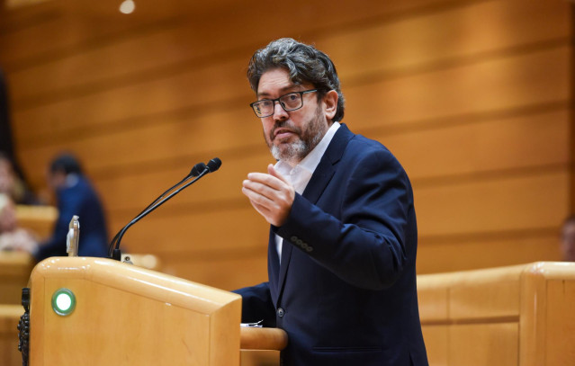 Archivo - El senador de Ciudadanos, Miguel Sánchez López, interviene durante el debate de los Presupuestos Generales del Estado (PGE) en el Senado, a 12 de diciembre de 2022, en Madrid (España). Tras su aprobación en el congreso el pasado 24 de noviembre,