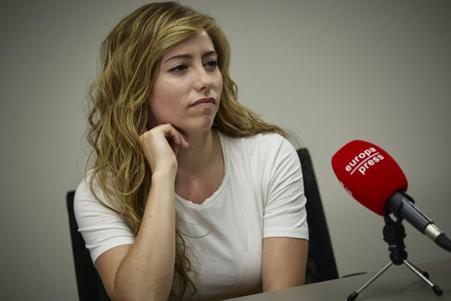Archivo - La coportavoz, secretaria de Acción Institucional y directora del Injuve, María Teresa Pérez, durante una entrevista para Europa Press, en la sede de la agencia, a 3 de agosto de 2022, en Madrid (España).