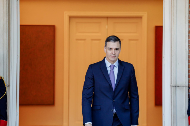 El presidente del Gobierno, Pedro Sánchez