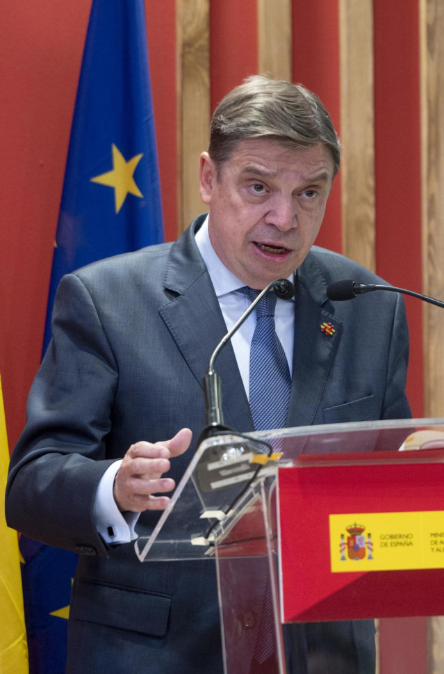 El ministro de Agricultura, Pesca y Alimentación, Luis Planas,