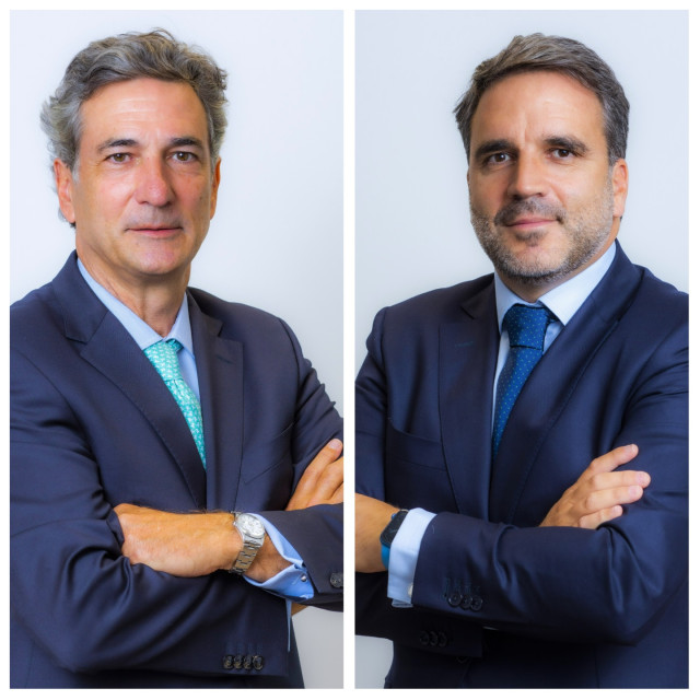 El presidente de Kenta Capital, José Nieto, y el consejero delegado, Álvaro Bergasa.