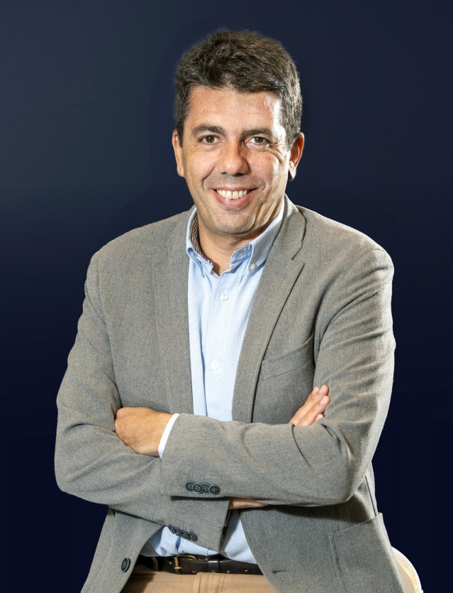 Archivo - El presidente del PPCV, Carlos Mazón.
