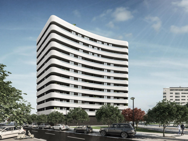 Archivo - Torre de viviendas de Neinor Homes