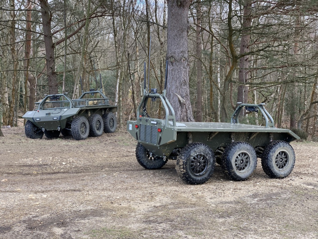 Archivo - Vehículos terrestres no tripulados de Mira UGV (Horiba Mira)