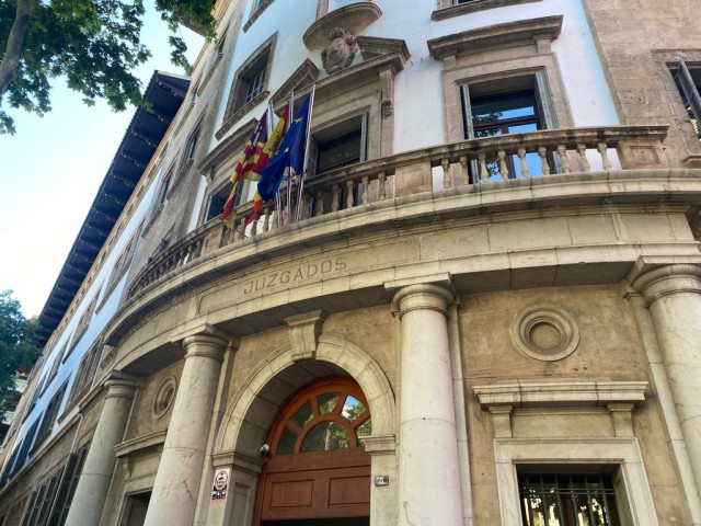 Archivo - Juzgados de Vía Alemania, en Palma.