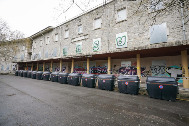 Fachada de la residencia Arana de Vitoria, a 24 de enero de 2023, en Vitoria-Gasteiz, Álava